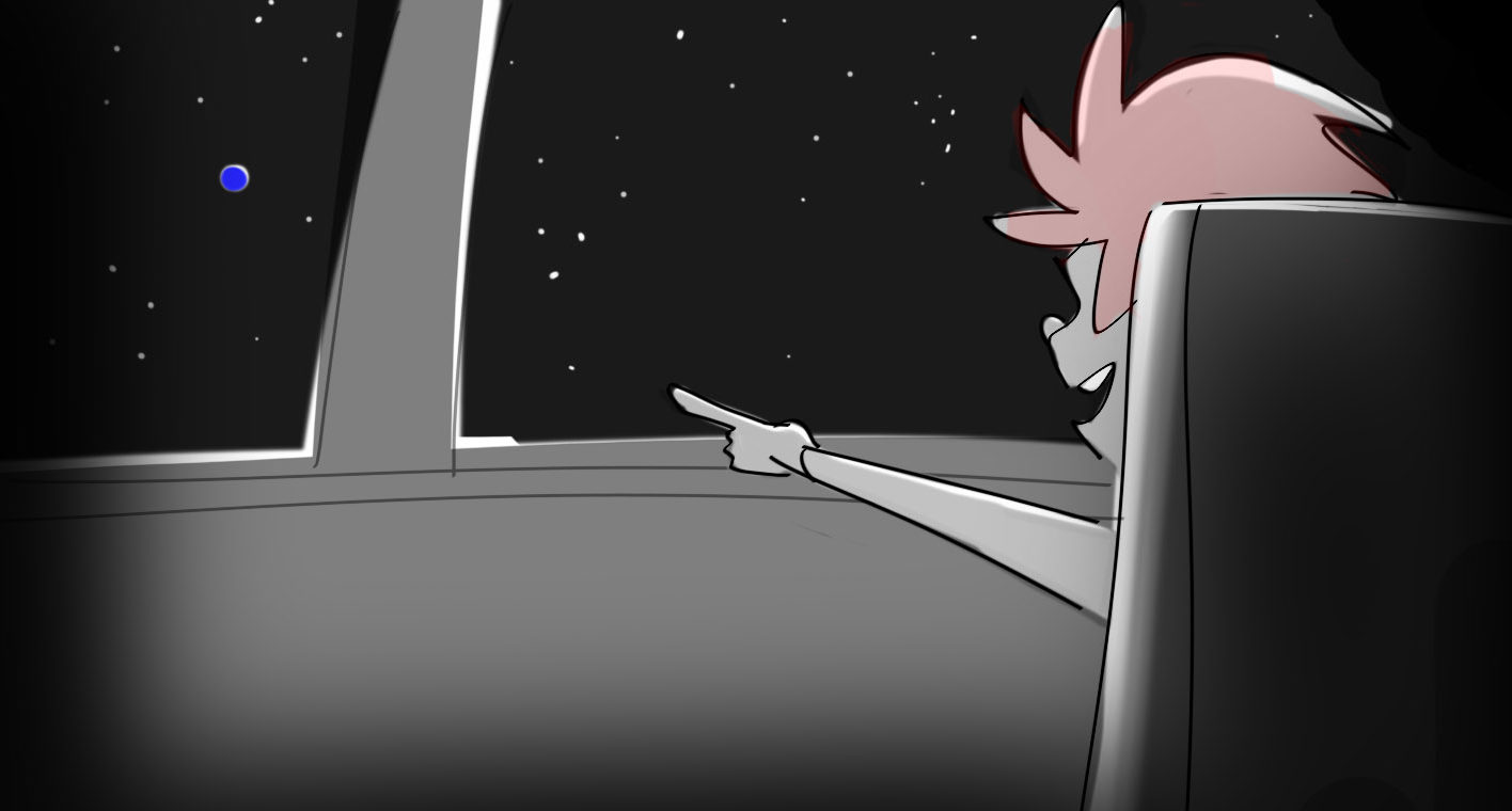 There it is! -  storyboard panel